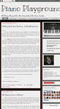 Mobile Screenshot of mypianoplayground.com